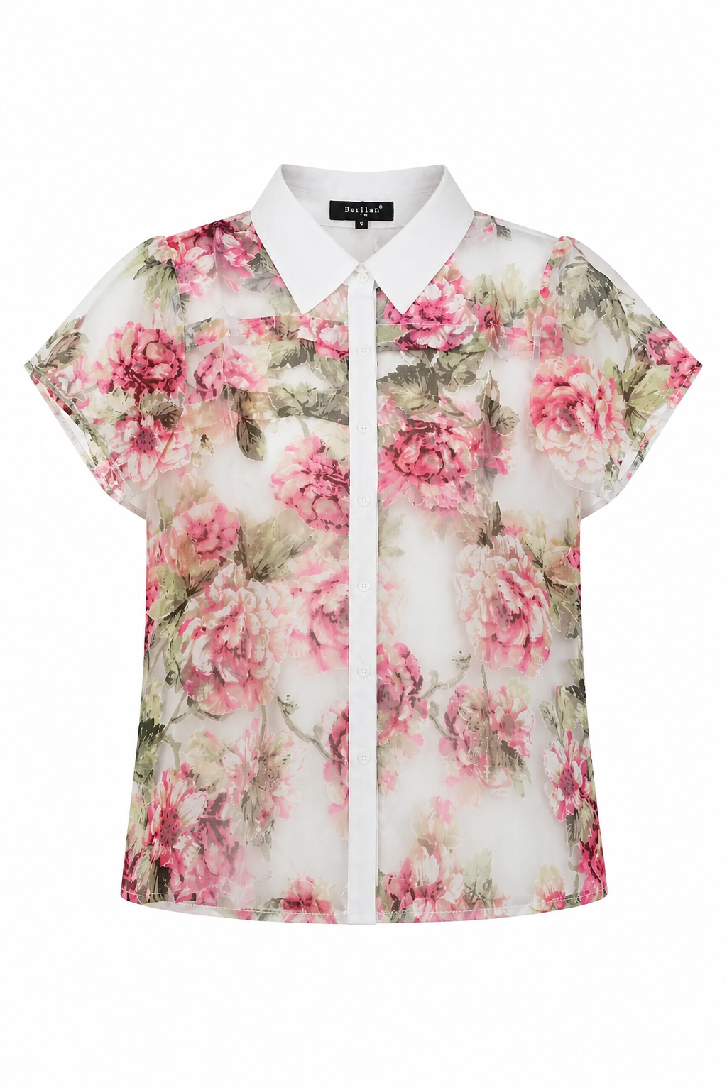 Floral Sheer Blouse